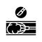 clot removal glyph icon vector illustration