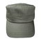 Cloth cap isolated on white background. Baseball caps in military style. Clipping path
