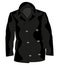 Cloth coat black colour