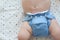 Cloth Diaper on Infant