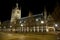 The Cloth Hall at night. Ypres, Belgium.