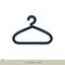Cloth Hanger Icon Vector Logo Template Illustration Design. Vector EPS 10