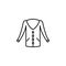 Clothes groom woman icon. Element of clothes icon for mobile concept and web apps. Thin line Clothes groom woman icon can be used