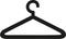 Clothes hanger icon