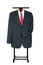Clothes Valet Butler Coat Suit Garment Stand with business suit