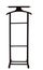 Clothes Valet Butler Coat Suit Garment Stand isol