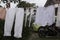 Clothes wash day, women show how to wash clothes in olden days