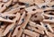 Clothespins texture background