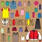 Clothing color icons