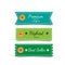 Clothing labels. Vector.