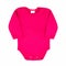 Clothing photography - pink children\\\'s body blouse on a white