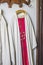 Clothing and vestments of the priest for the Holy Mass