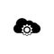 cloud adjustment icon. Element of simple icon. Premium quality graphic design icon. Signs and symbols collection icon for websites