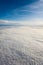 Cloud Blanket Viewed from an Airplane