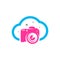 Cloud Camera logo design vector template, Camera Photography logo concepts