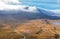 Cloud Capped Quinag Mountain in North West Scotland