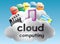 Cloud computing concept