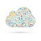 Cloud computing concept