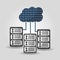 Cloud computing data server center process transmitting