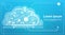 Cloud Computing Database Storage Services Web Technology Banner