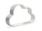 Cloud Computing and database symbol.