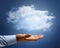 Cloud computing or dreams and aspirations concept