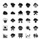 Cloud Computing Solid Icons 1