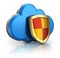 Cloud computing and storage security concept