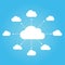 cloud computing vector icon