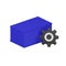 Cloud Container Operation 3d Icon