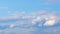 Cloud cumulus on a clear sunny day. White clouds background.