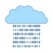 Cloud Data Stream Icon