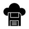 Cloud datastore Isolated Vector icon which can easily modify or edit