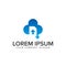 Cloud document download upload logo