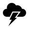 Cloud flash icon