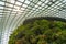 Cloud Forest dome environment at Gardens by the Bay a tropical forest fantastic the travel destination in Singapore