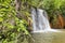 Cloud forest waterfall,