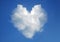 Cloud in the form of heart