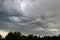 Cloud formation - asperitas clouds.