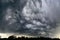 Cloud formation - asperitas clouds.