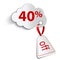 Cloud and forty percent