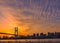 cloud glow above huangpu-river