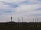 cloud grass sky field agriculture summer Germany Northrhine-Westphalia Windmill sustainable energy