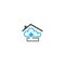 Cloud home care concept logo icon