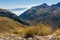 Cloud inversion above Southern Alps