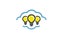 Cloud Lamp Idea Logo