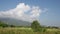 Cloud movement over the agriculture land