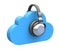 Cloud music concept