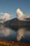 Cloud reflections in Portage Cove