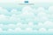 Cloud scape vector background